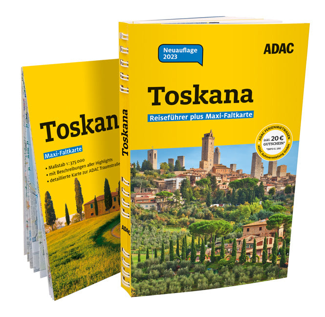 Das Buchcover zum Buch ADAC Reiseführer plus Toskana Default Title