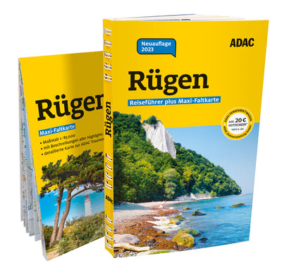 Cover ADAC Reiseführer plus Rügen mit Hiddensee und Stralsund