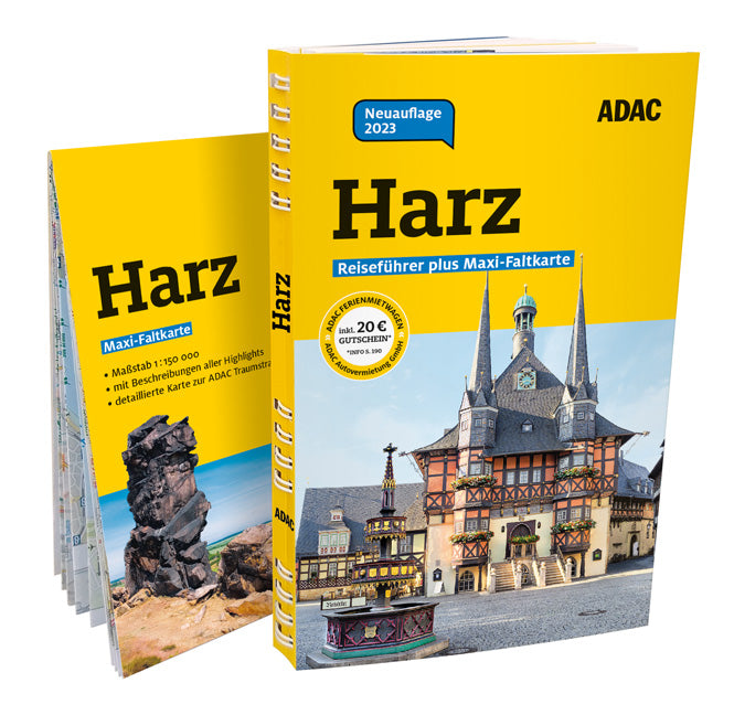 Das Buchcover zum Buch ADAC Reiseführer Harz Buch (978-3-95689-908-9)