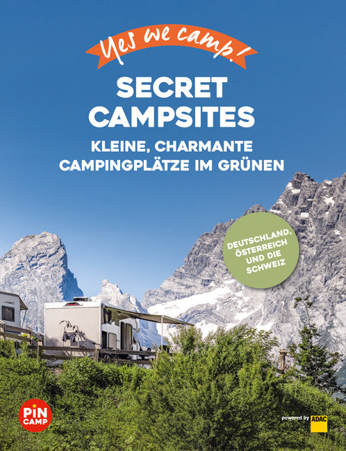 Das Buchcover zum Buch Yes we camp! Secret Campsites Buch (978-3-95689-959-1)