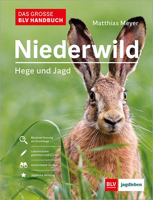Das Buchcover zum Buch Das große BLV Handbuch Niederwild