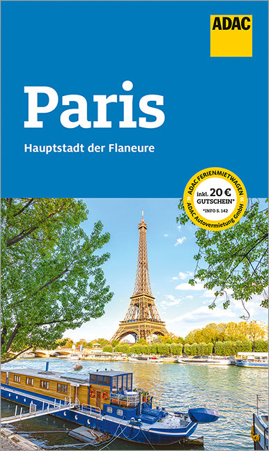 Das Buchcover zum Buch ADAC Reiseführer Paris Buch (978-3-98645-043-4)