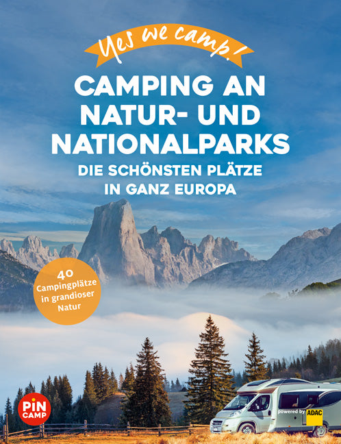 Das Buchcover zum Buch Yes we camp! Camping an Natur- und Nationalparks Buch (978-3-98645-068-7)