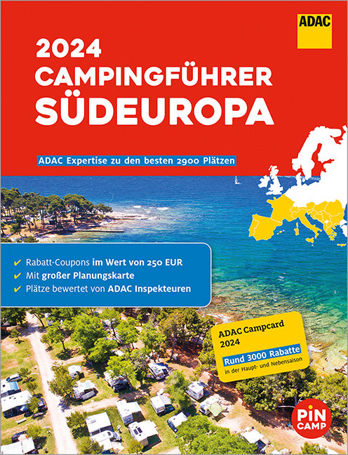 Das Buchcover zum Buch ADAC Campingführer Südeuropa 2024 Default Title
