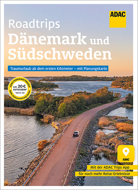 Das Buchcover zum Buch ADAC Roadtrips - Dänemark und Südschweden Buch (978-3-98645-115-8)