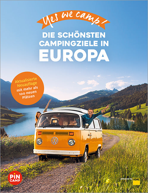 Das Buchcover zum Buch Yes we camp! Europa Buch (978-3-98645-142-4)