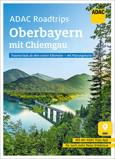 Das Buchcover zum Buch ADAC Roadtrips - Oberbayern mit Chiemgau Buch (978-3-98645-182-0)