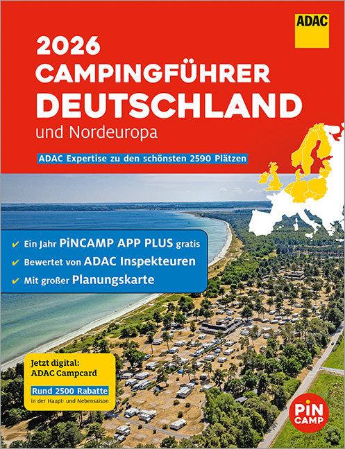 Das Buchcover zum Buch ADAC Campingführer Deutschland/Nordeuropa 2026 Default Title