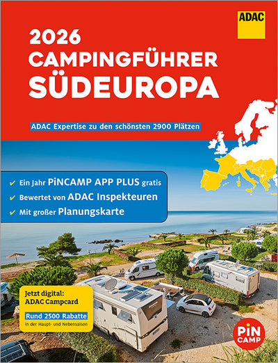 Cover ADAC Campingführer Südeuropa 2026